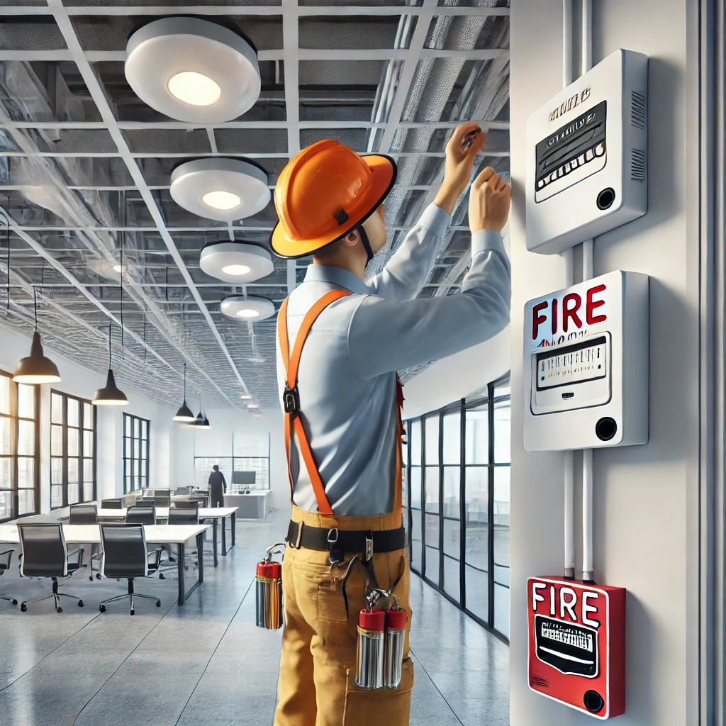 instalasi fire alarm system