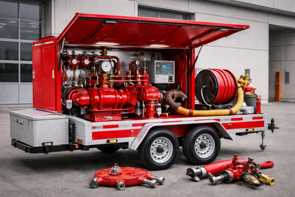 Paket Rumah Pompa Hydrant Mobile