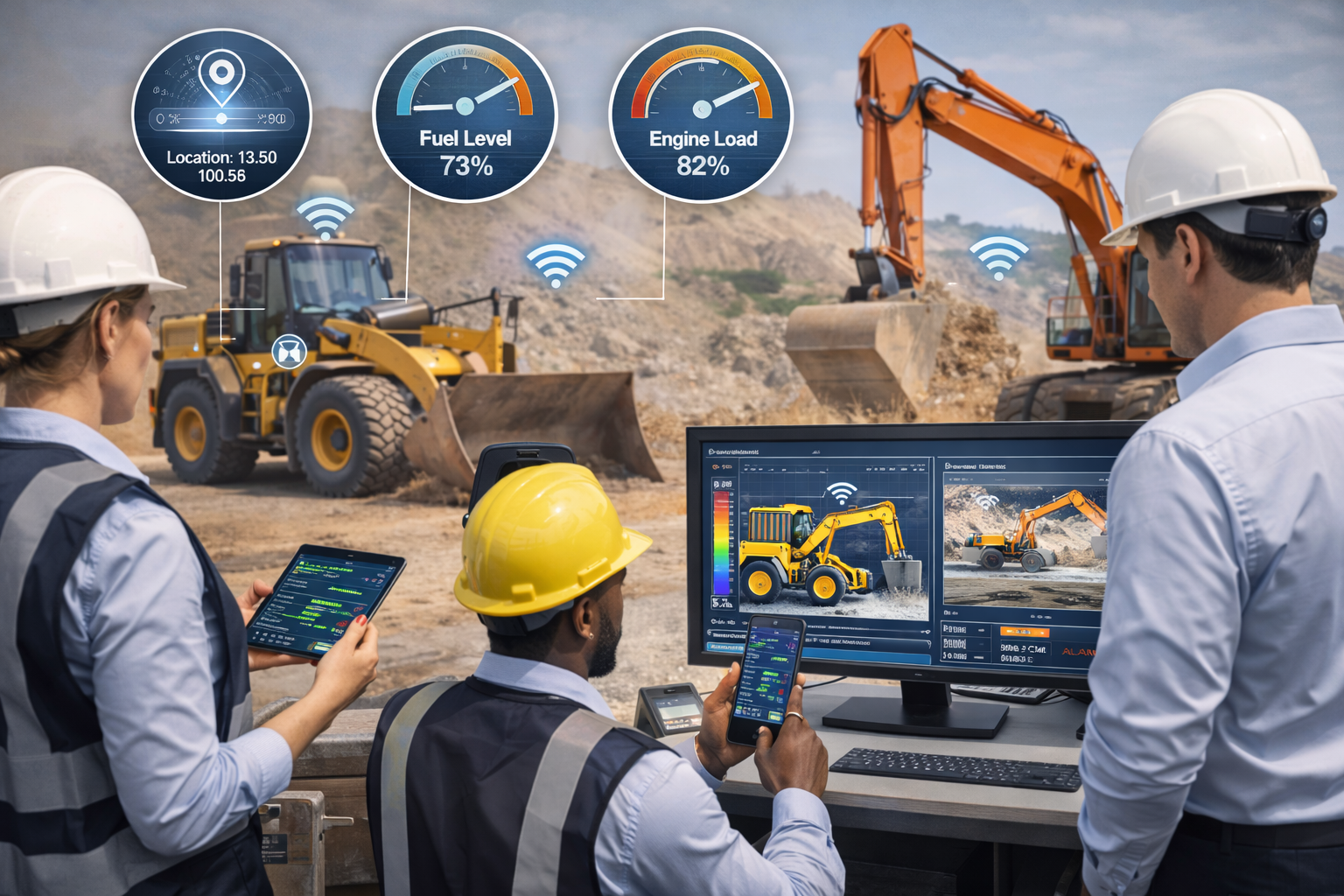 IoT Monitoring Alat Berat