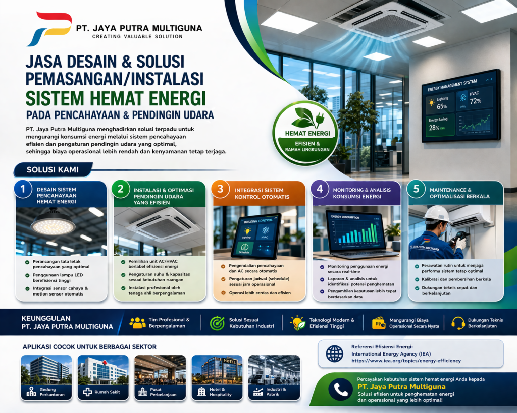 Sistem Pencahayaan dan Pendingin Udara