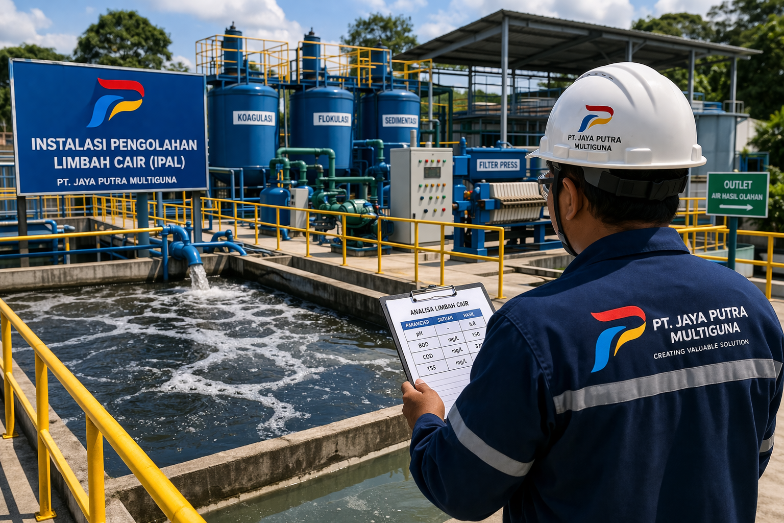 Solusi Pengolahan Limbah Cair Industri