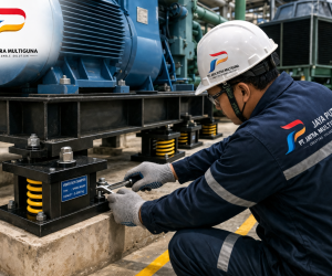 Solusi Peredam Getaran Mesin Produksi