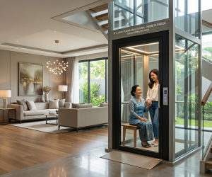 instalasi lift rumah