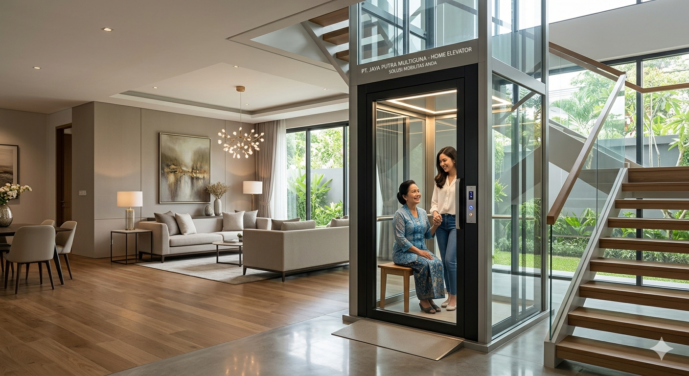 instalasi lift rumah