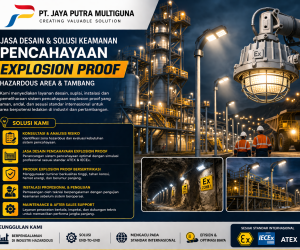 Jasa Desain Pencahayaan Explosion Proof