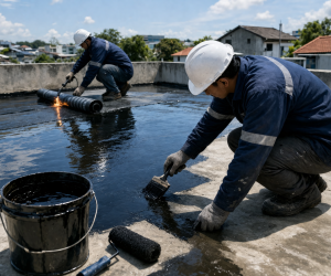 perbaikan waterproofing atap