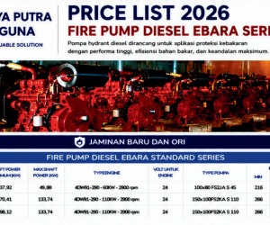 Daftar Harga Fire Pump Diesel Ebara
